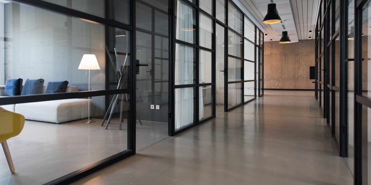 Office cleaning photo illustration